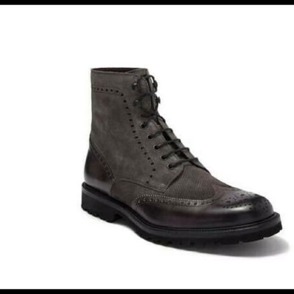 Magnanni Other - Magnanni Men’s size 11 leather wingtip boots, brown